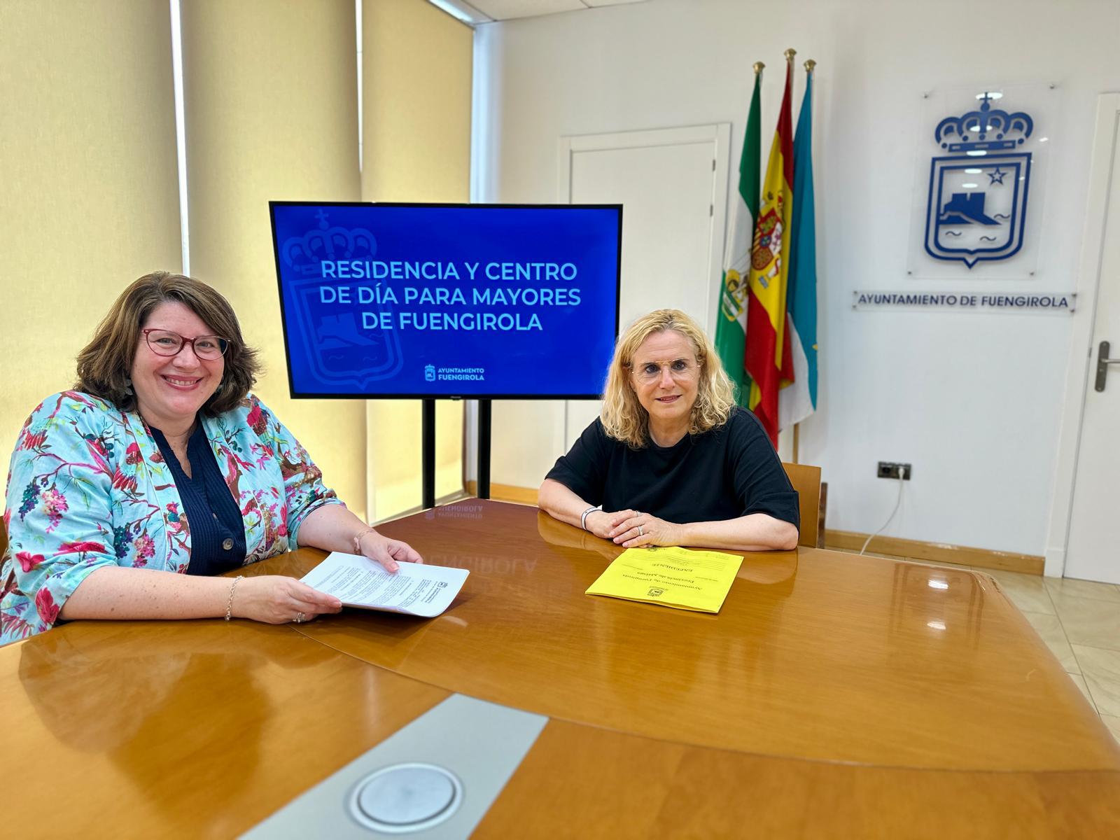 Bornao y Mula informan sbore la residencia y centro de dia para mayores de Fuengirola