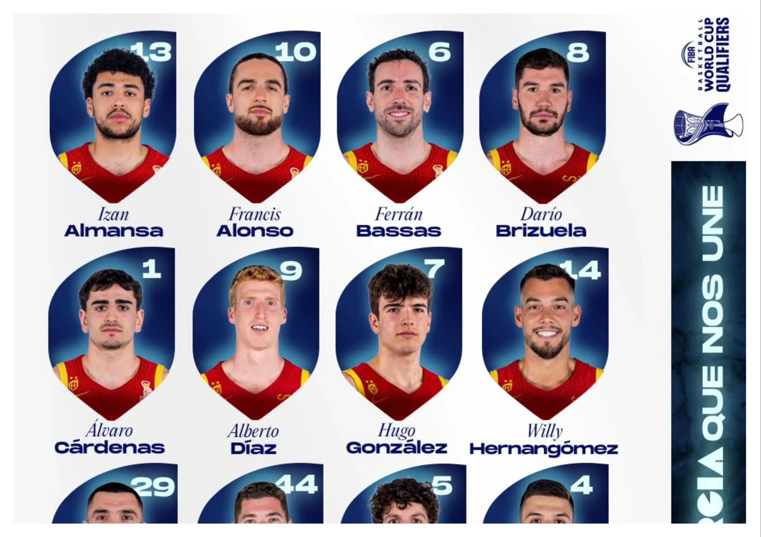CONVOCATORIA ESPAÑA PARA LA VENTANA DE JULIO