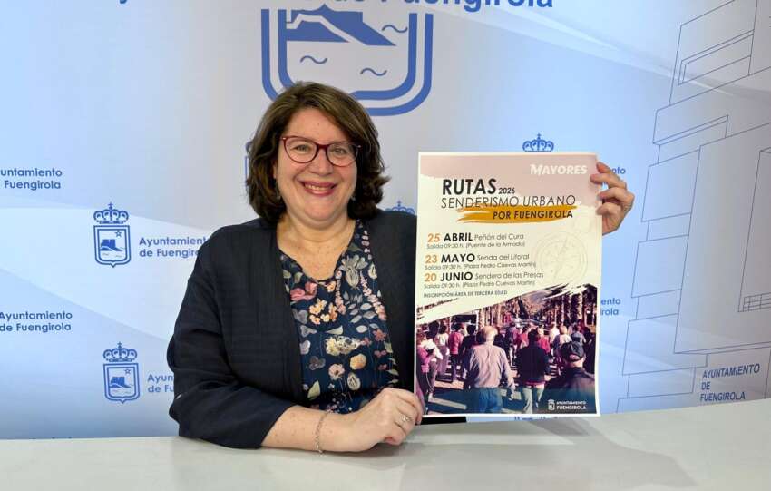 Cristina Bornao presenta la proxima ruta de senderismo para mayores