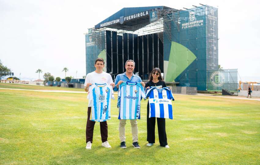 El Ayuntamiento anima a asistir este sabado a Marenostrum Fuengirola con los colores del Malaga CF