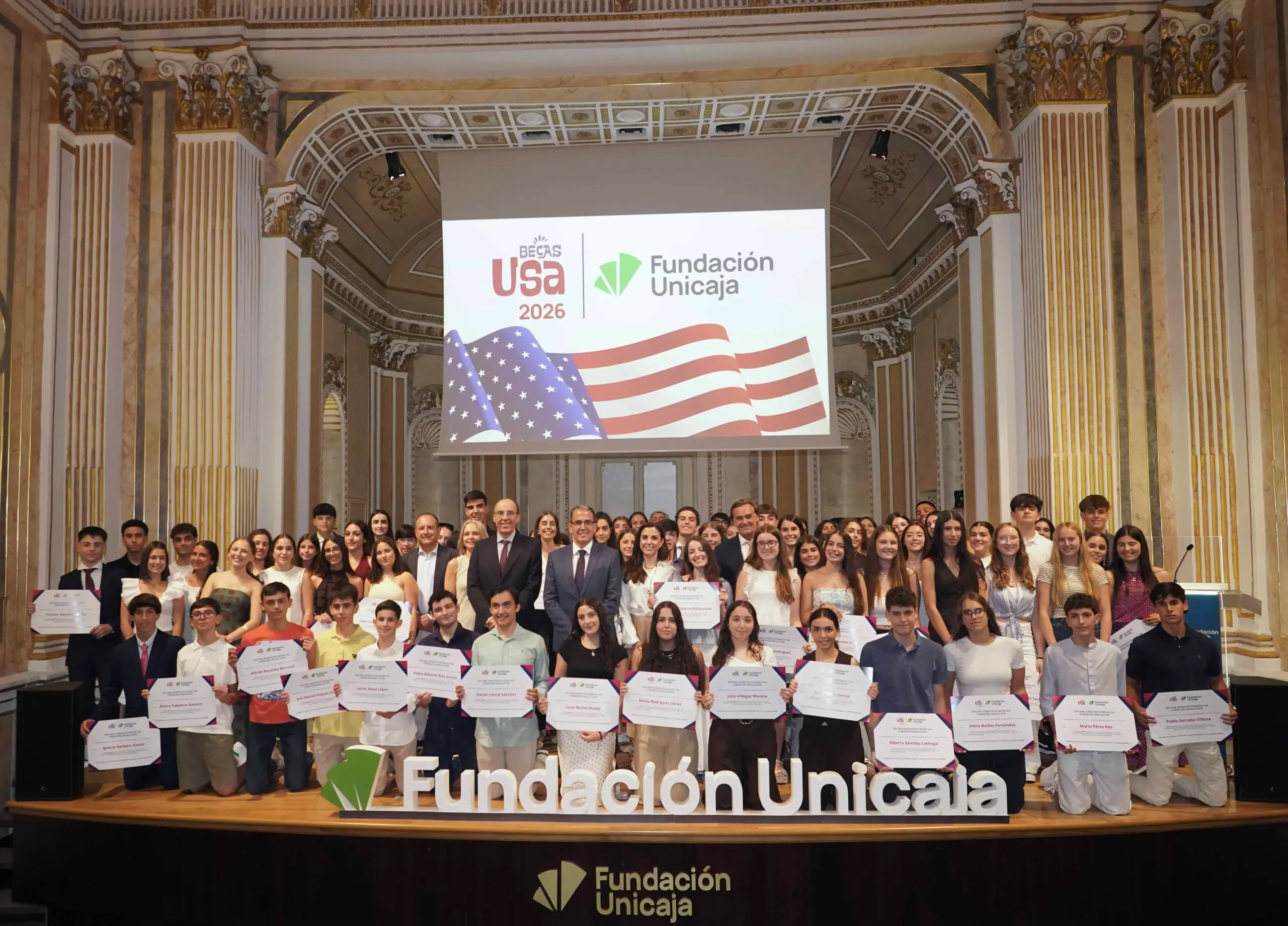 Entrega Becas USA 2026