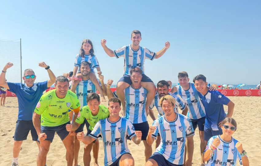 Foto post partido CD Enpie Malaga 28 06