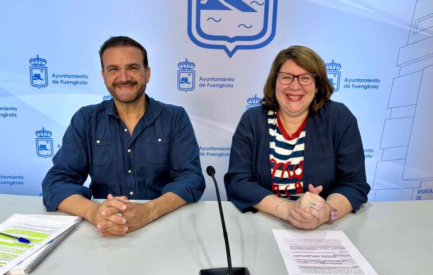 Garcia Lara y Bornao informan del taller para prevenir violencia de genero y sexual