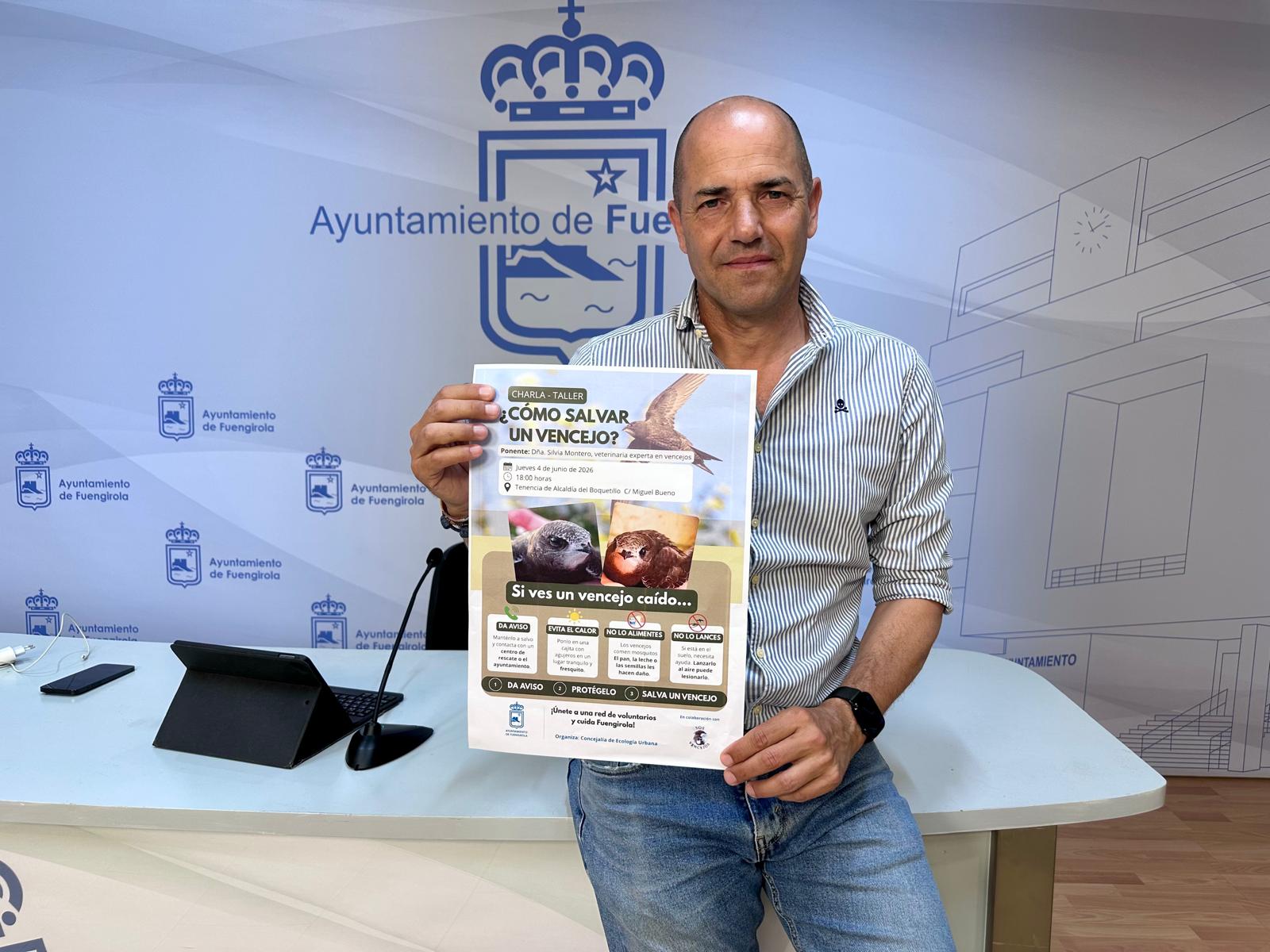 Radio Marca 37 Jose Sanchez informa de la charla sobre vencejos