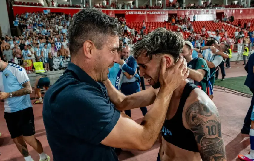 Funes: "Hoy en el Cielo había muchos angelitos con la camiseta del Málaga CF"