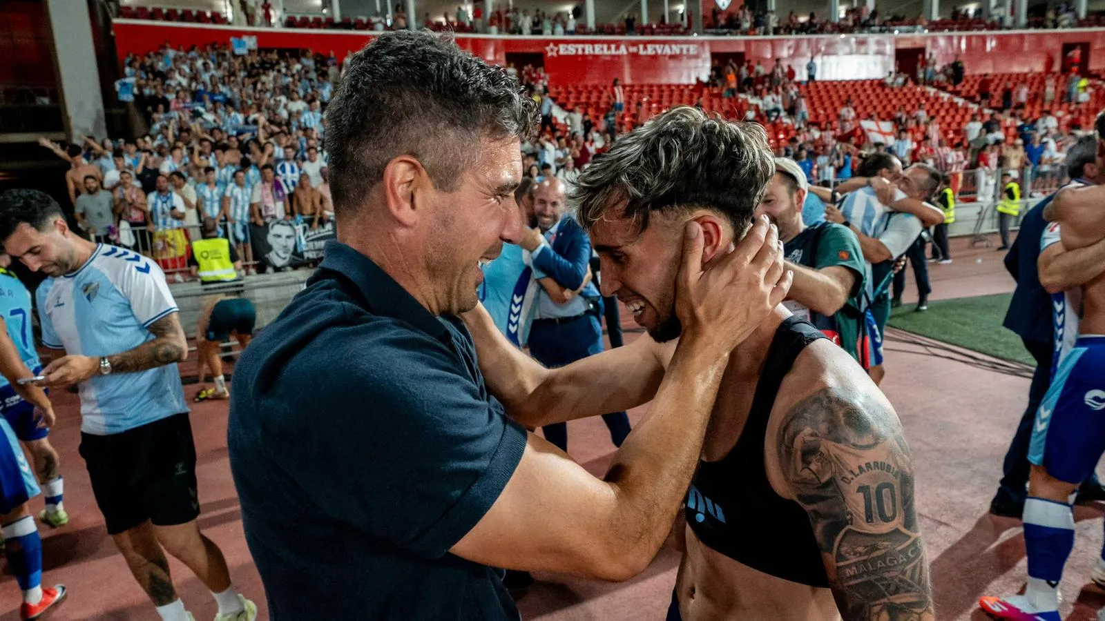Radio Marca 10 Funes: "Hoy en el Cielo había muchos angelitos con la camiseta del Málaga CF"