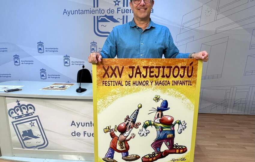 Rodrigo Romero informa del Festival de Humor y Magia Infantil Jajejijoju