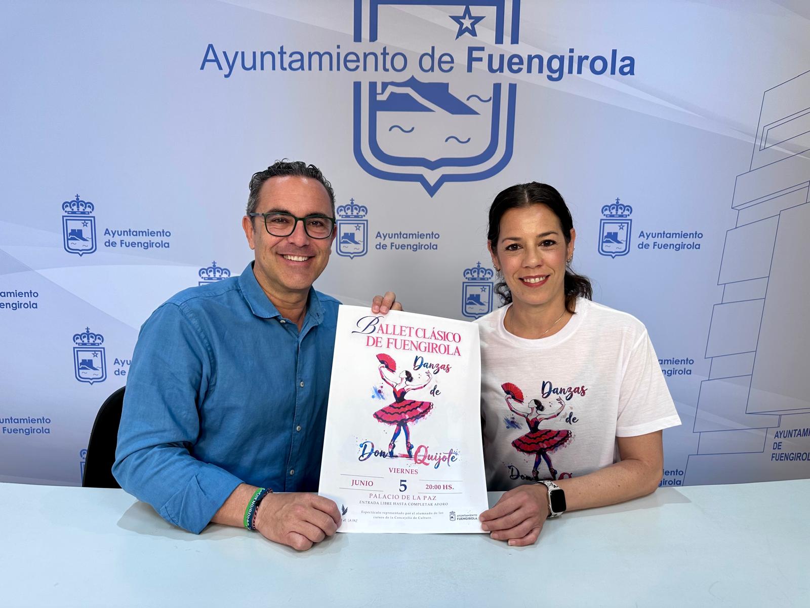 Radio Marca 36 Romero y Jurado presentan el espectaculo de fin de curso del taller de ballet clasico