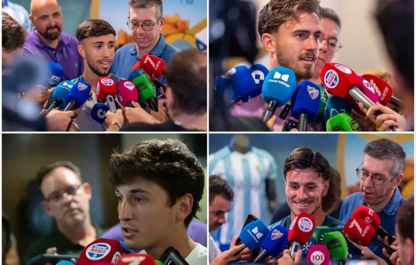 Media Day Málaga CF: Playoff a Primera, Funes, vestuario, promesas, mercado de fichajes...