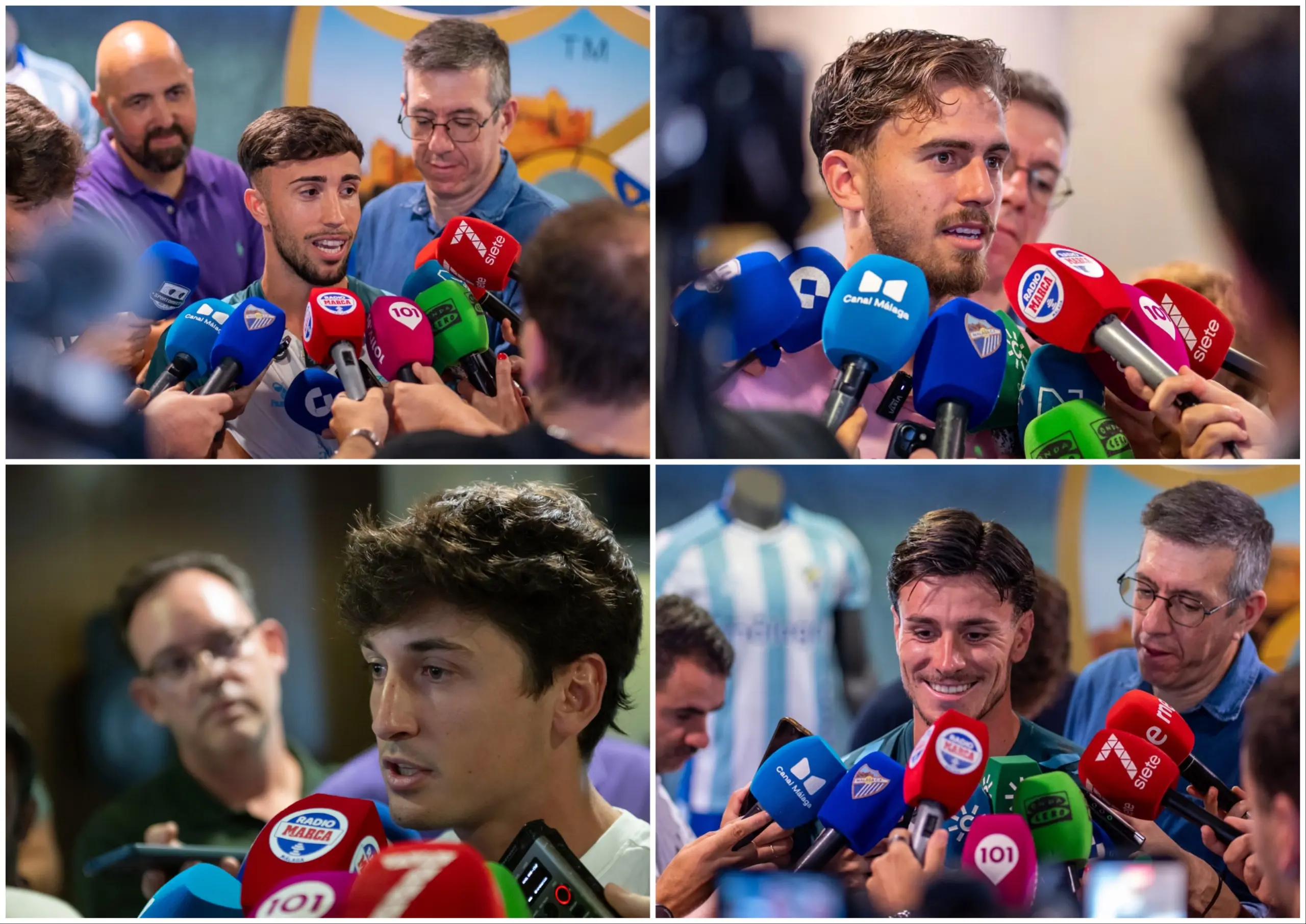 Radio Marca 1 Media Day Málaga CF: Playoff a Primera, Funes, vestuario, promesas, mercado de fichajes...