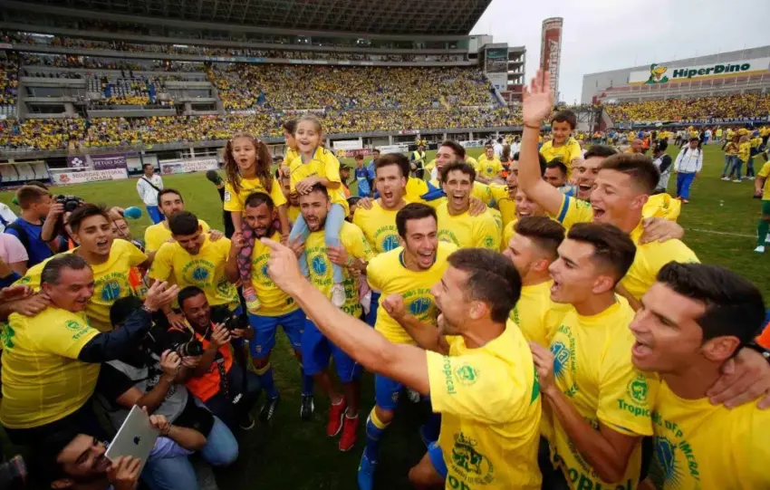 El único precedente al que se agarra Las Palmas para remontar en La Rosaleda