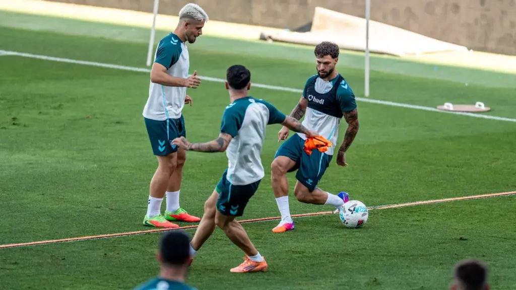 Así fue la sesión de entrenamiento del Málaga CF previa a la vuelta contra la UD Las Palmas 1 entrenamiento malaga cf dani sanchez dani lorenzo