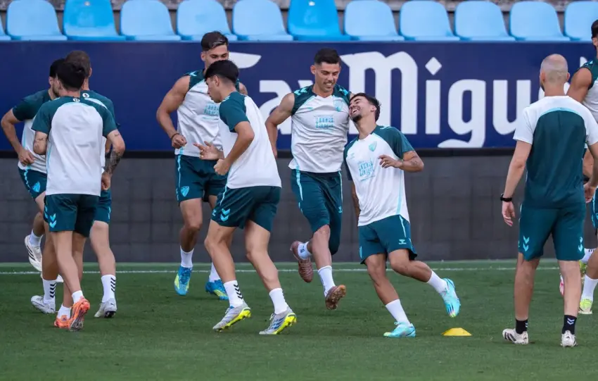El Málaga entrenará por las tardes para preparar la vuelta ante Las Palmas