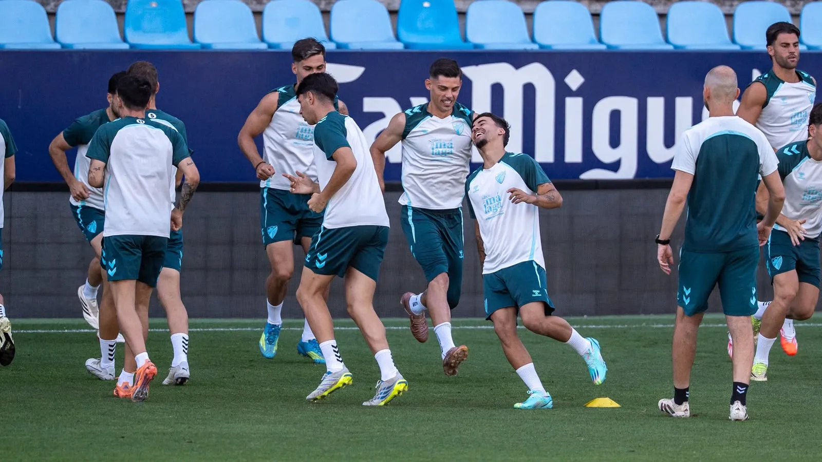 entrenamiento malaga cf la rosaleda 1