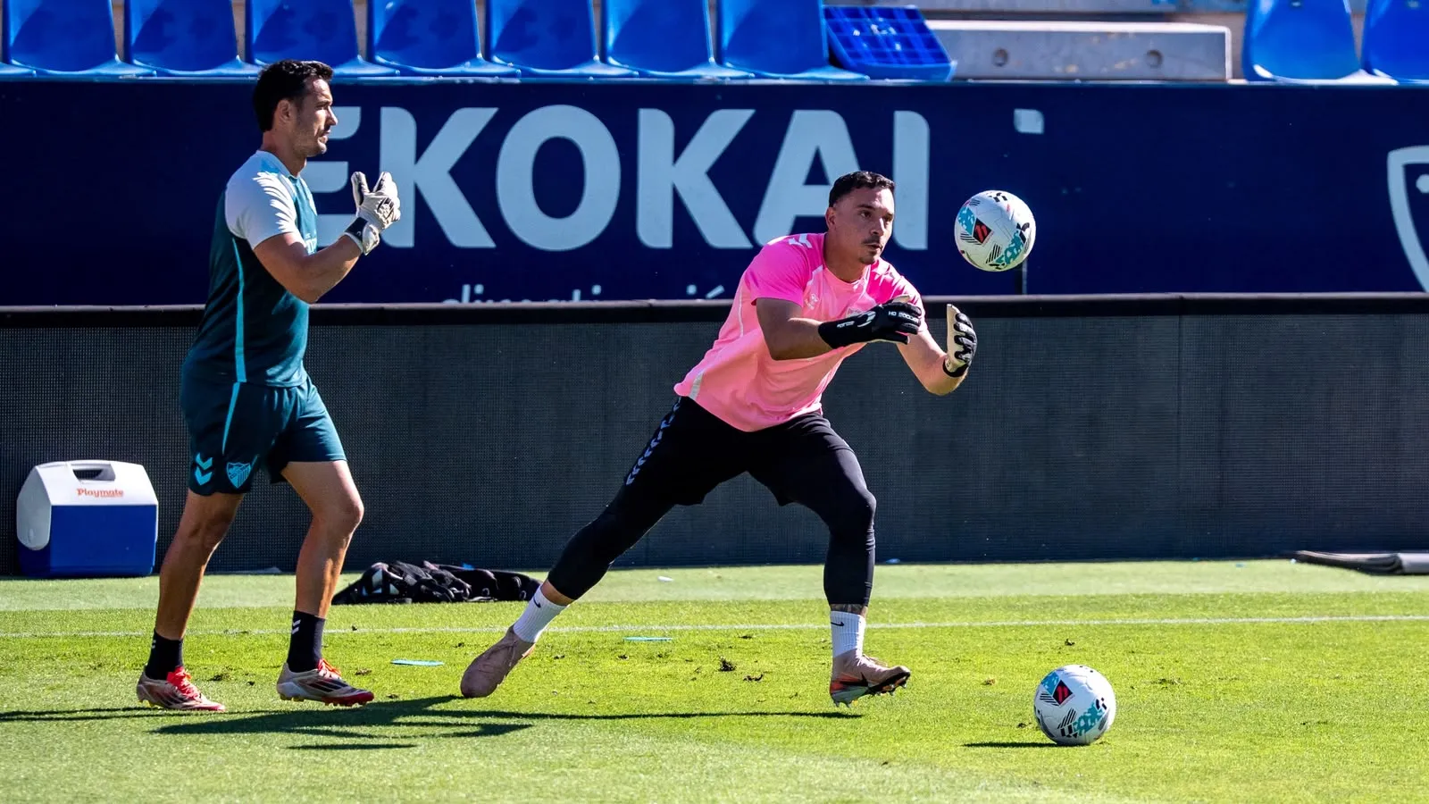 entrenamiento malaga cf la rosaleda alfonso herrero