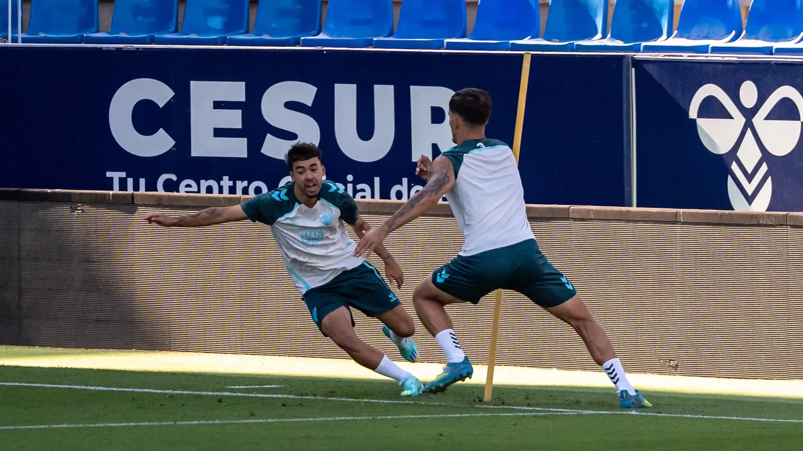 entrenamiento malaga cf la rosaleda rafita