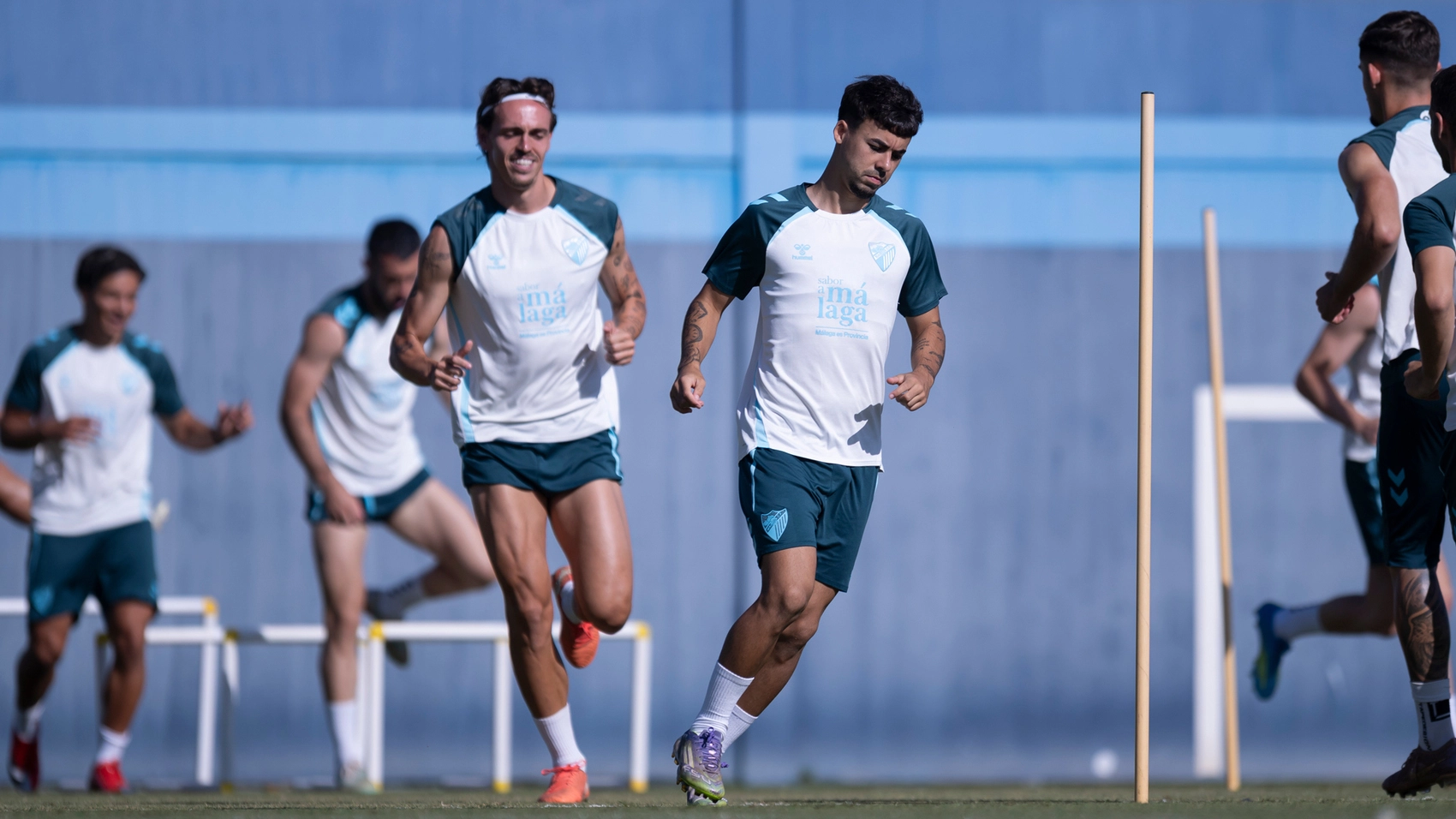 El Málaga CF vuelve al trabajo con Rafita entrenando con normalidad