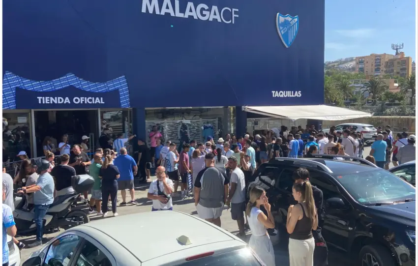 El Málaga CF anuncia las sanciones consecuentes a la reventa