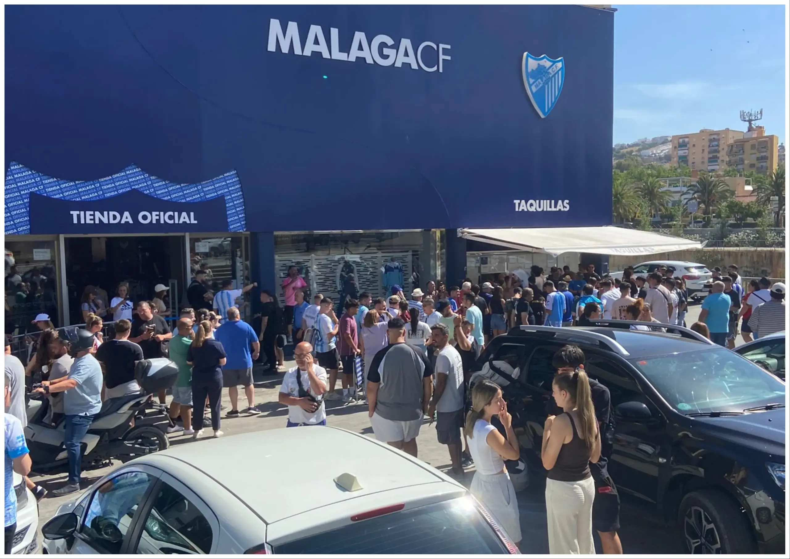 El Málaga CF anuncia las sanciones consecuentes a la reventa