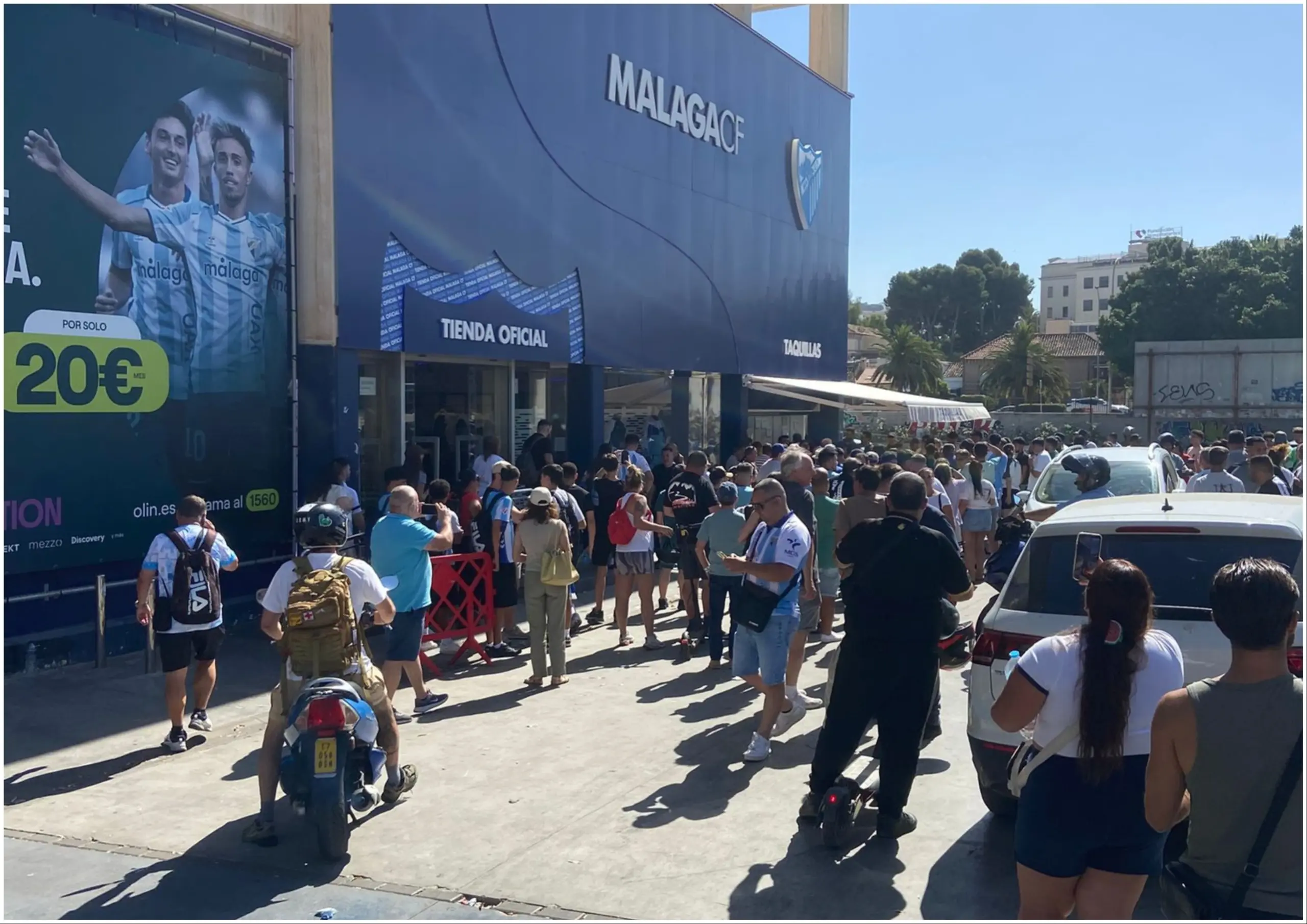 Se dispara la reventa para el Málaga CF - UD Las Palmas