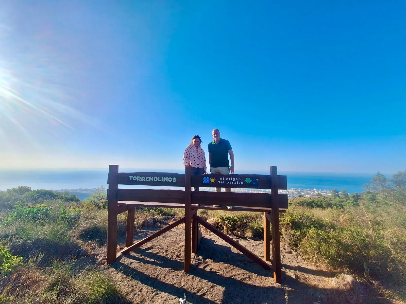Torremolinos instala bancos panorámicos en la Cañada del Lobo para reforzar el atractivo paisajístico de este enclave 4 27 - BANCOS CAÑADA DEL LOBO