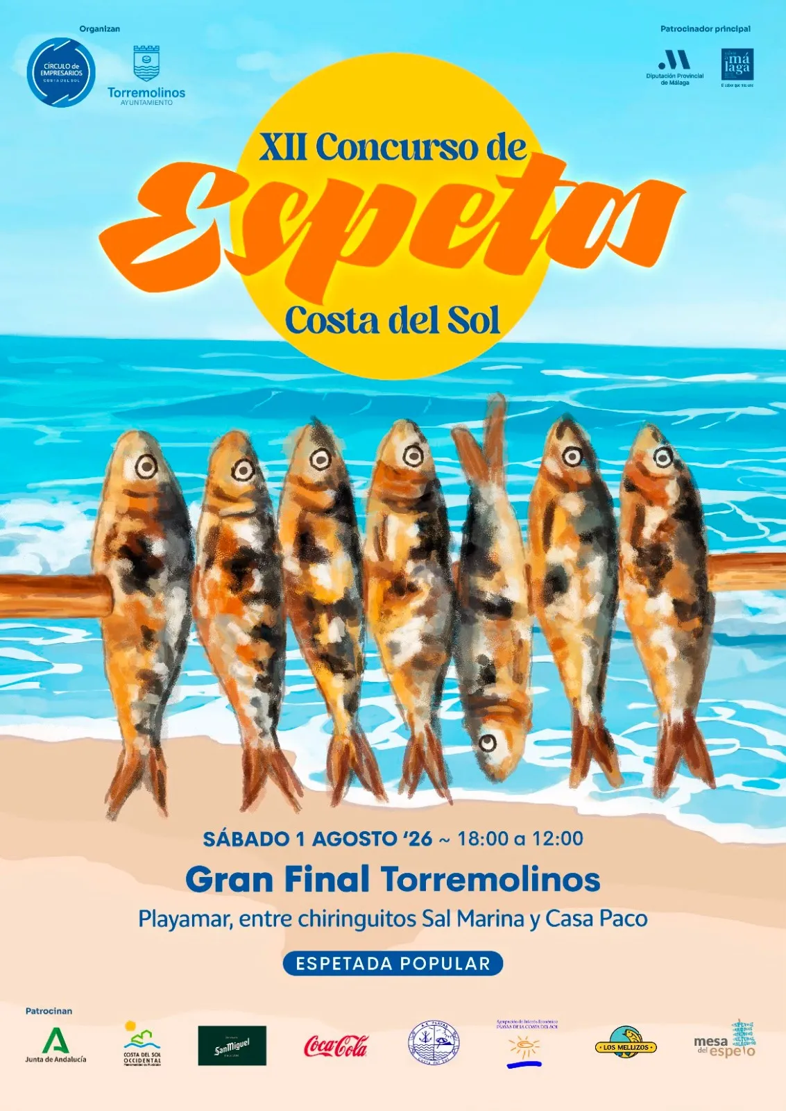 Torremolinos reunirá a los mejores espeteros en el XII Concurso de Espetos Costa del Sol 4 47 - CONCURSO DE ESPETOS TORREMOLINOS