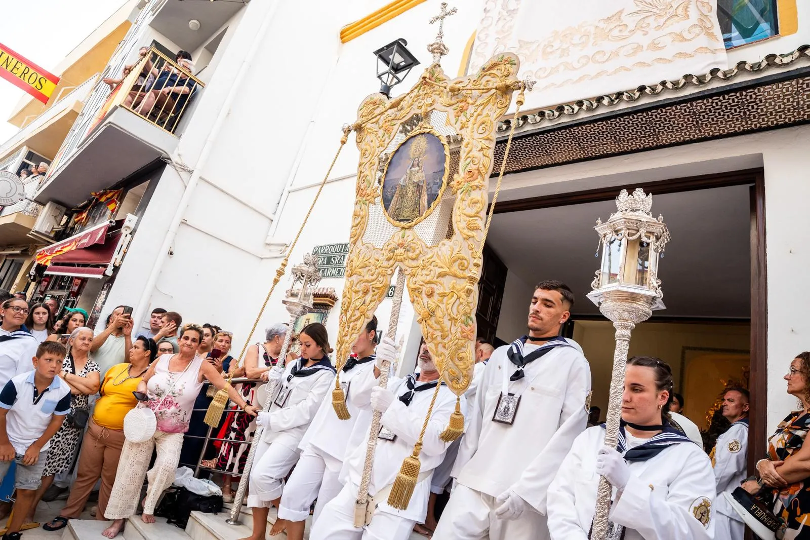 Miles de torremolinenses arropan a la Virgen del Carmen en una multitudinaria procesión por las calles y el mar 8 50 - VIRGEN DEL CARMEN TORREMOLINOS