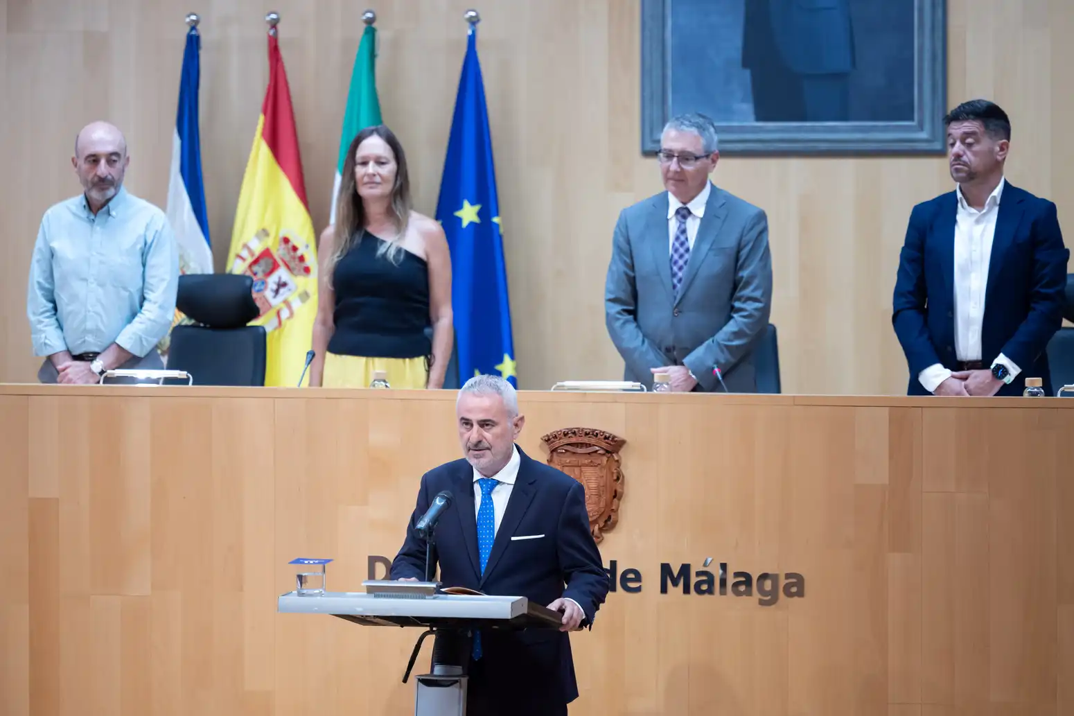 Jesús María Claros y José Martín toman posesión como nuevos diputados provinciales 3 67 NUEVOS DIPUTADOS PROVINCIALES MALAGA