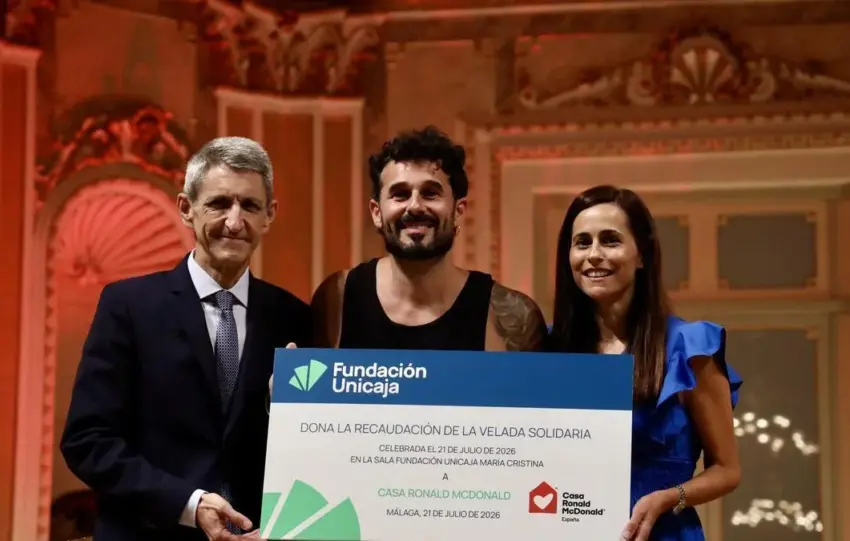 ANTOÑITO MOLINA CON FUNDACIÓN UNICAJA