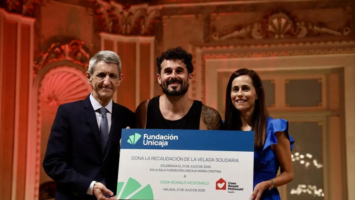 ANTOÑITO MOLINA CON FUNDACIÓN UNICAJA