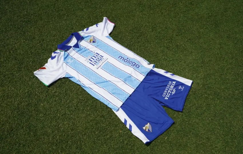 CERVEZAS VICTORIA EN EL PANTALÓN DEL MÁLAGA CF