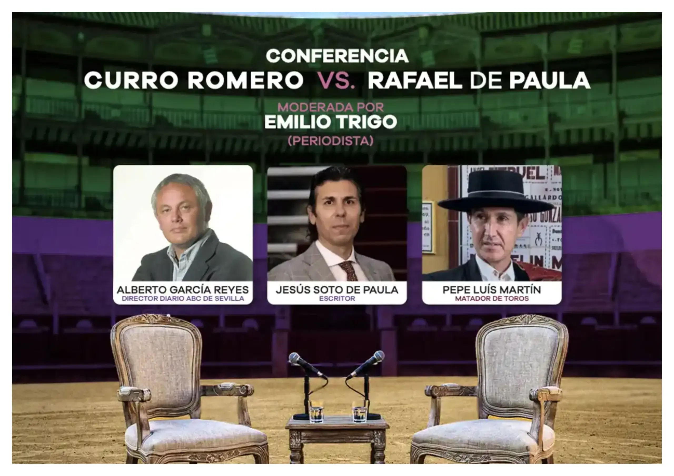 CURRO ROMERO Y RAFAEL DE PAULA
