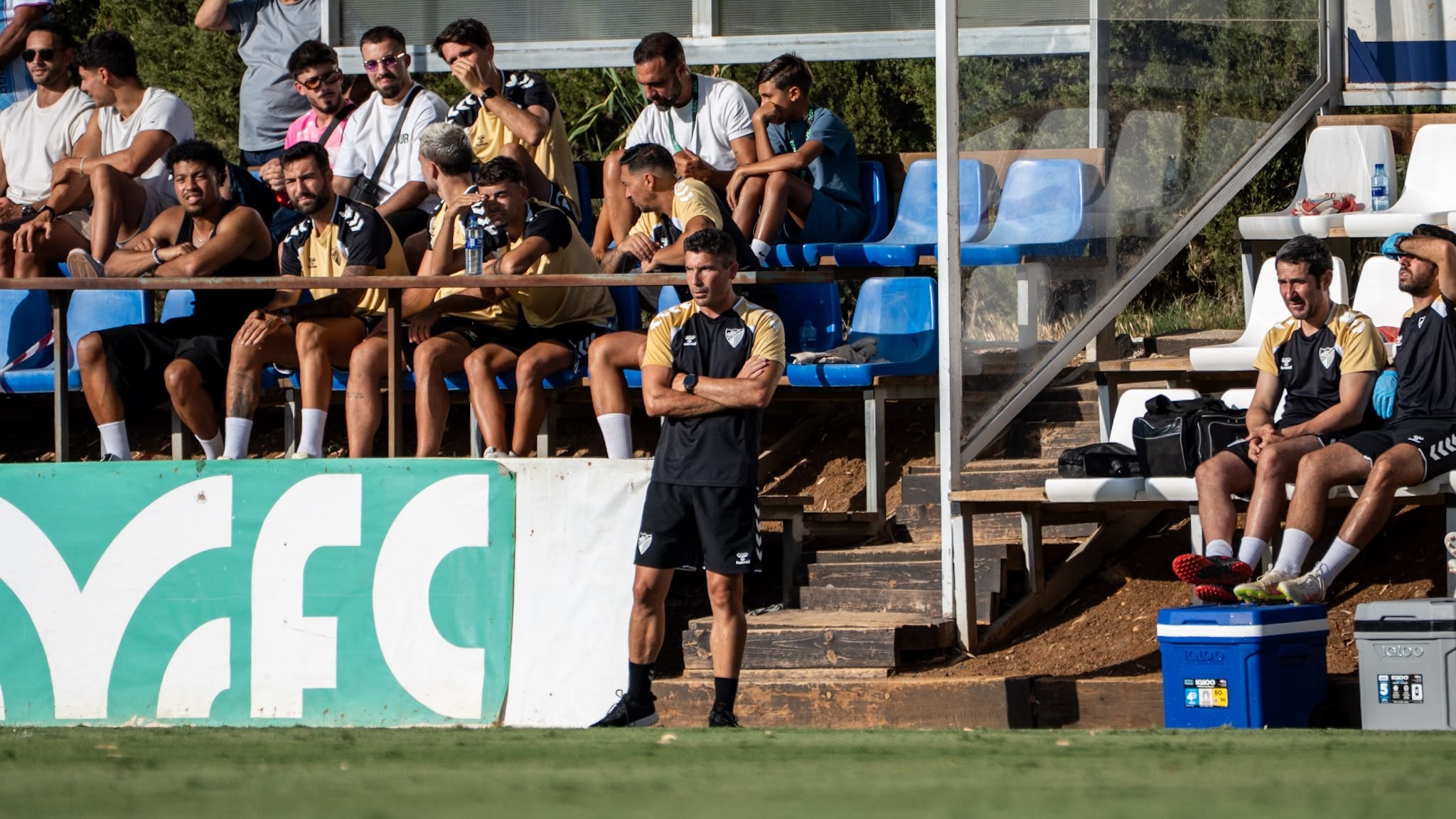 Funes amistoso Malaga CF Leicester city