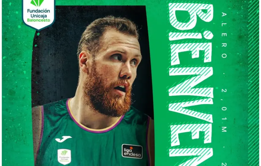 El Unicaja anuncia el fichaje de Ignas Brazdeikis