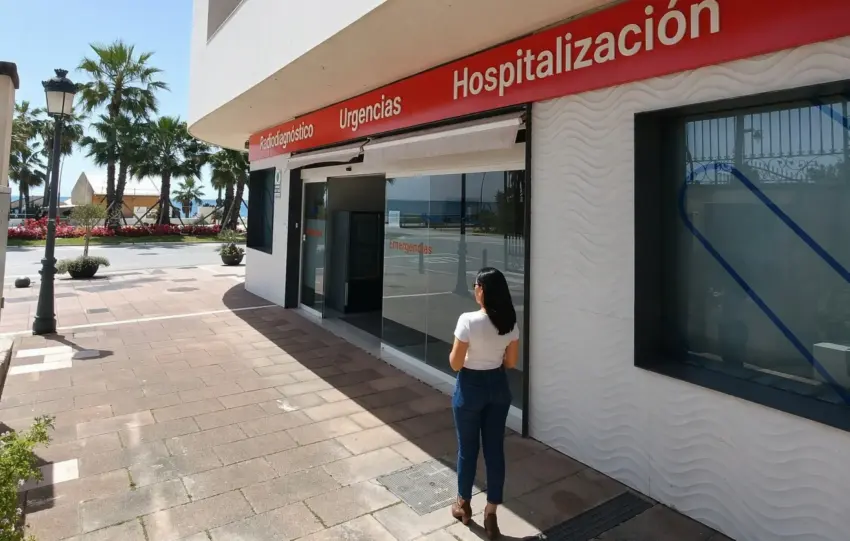 Imagen de las Urgencias del Hospital Vithas Xanit Estepona