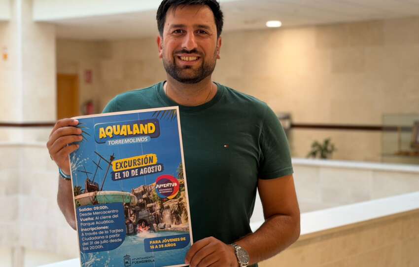 Isaac Vargas da a conocer la excursion al Aqualand