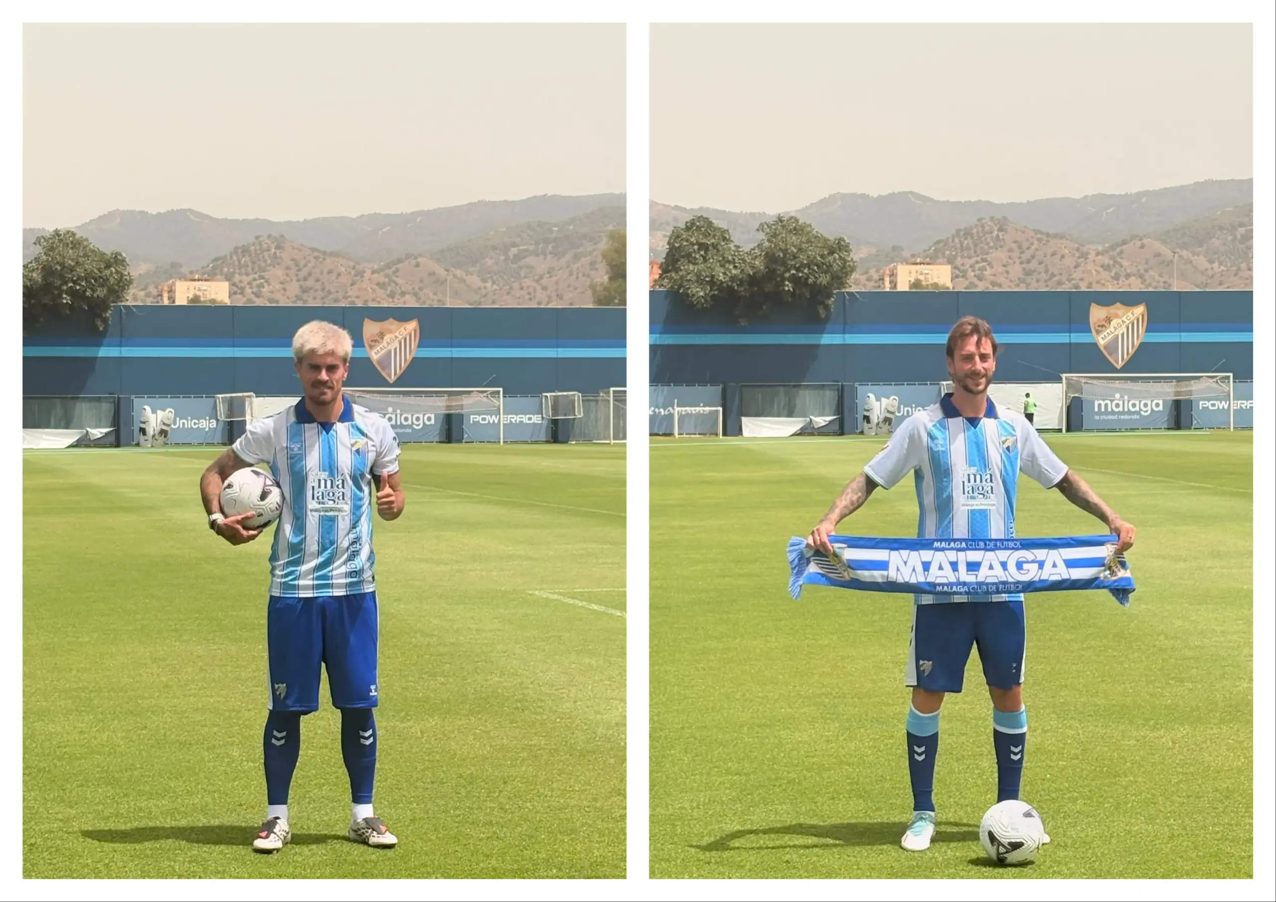 JUAN CRUZ Y CALERO Y SUS POSICIONES EN EL CAMPO