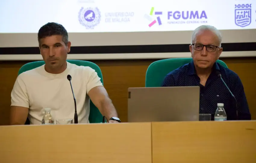 JUANFRAN FUNES CON TAPIA EN LOS CURSOS DE LA UMA