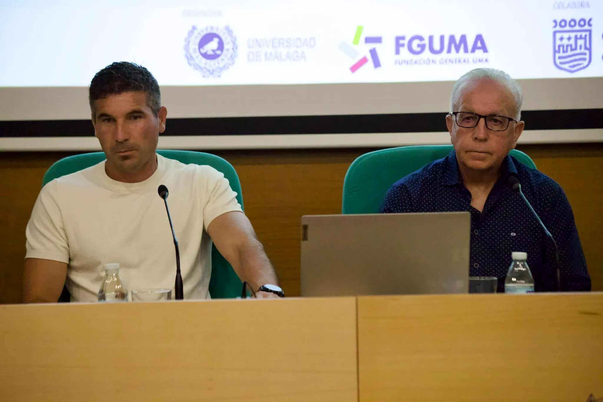 JUANFRAN FUNES CON TAPIA EN LOS CURSOS DE LA UMA