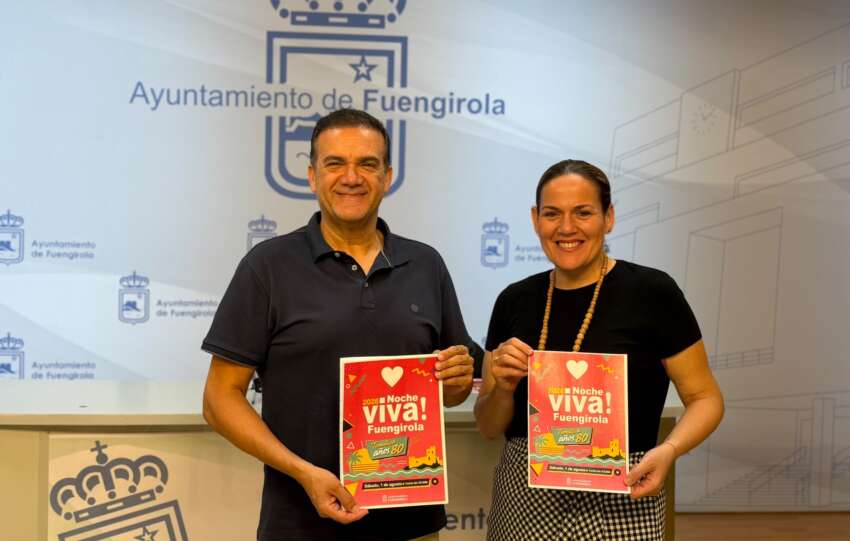 Javier Garcia e Isabel Moreno animan a participar en la Noche Viva 2026