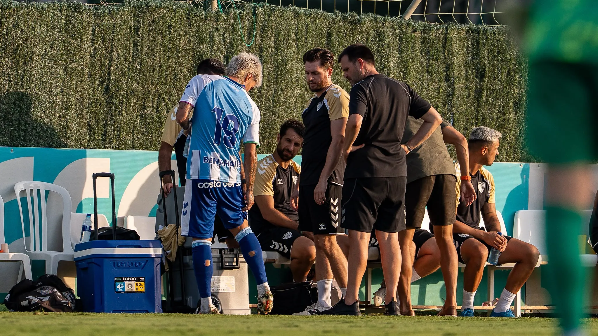 Radio Marca 2 Juan Cruz lesión amistoso Málaga CF al ittihad