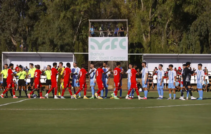 MÁLAGA CF VS LEICESTER EN EL BANÚS FOOTBALL CENTER