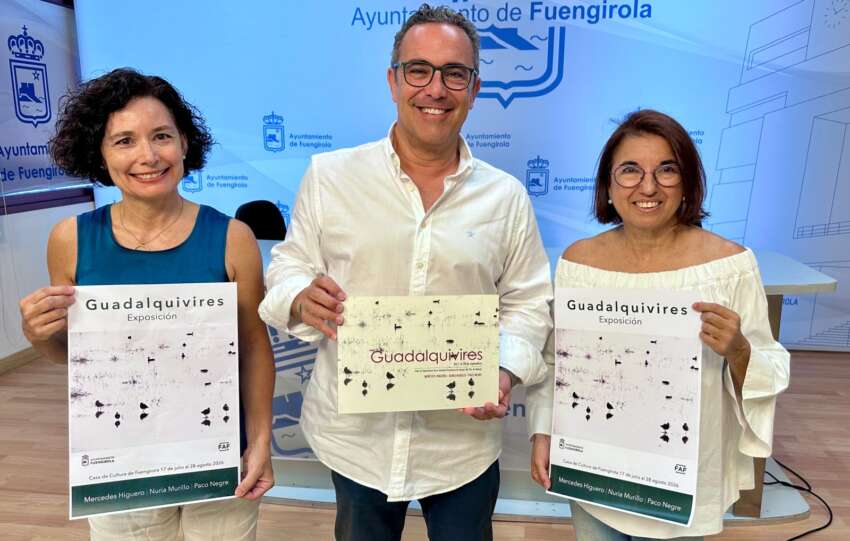 Murillo Romero e Higuero informan de la exposicion Guadalquivires