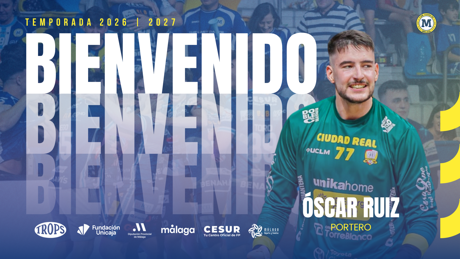 Radio Marca 25 Óscar Ruiz refuerza la portería del Trops Málaga para su regreso a Primera Nacional