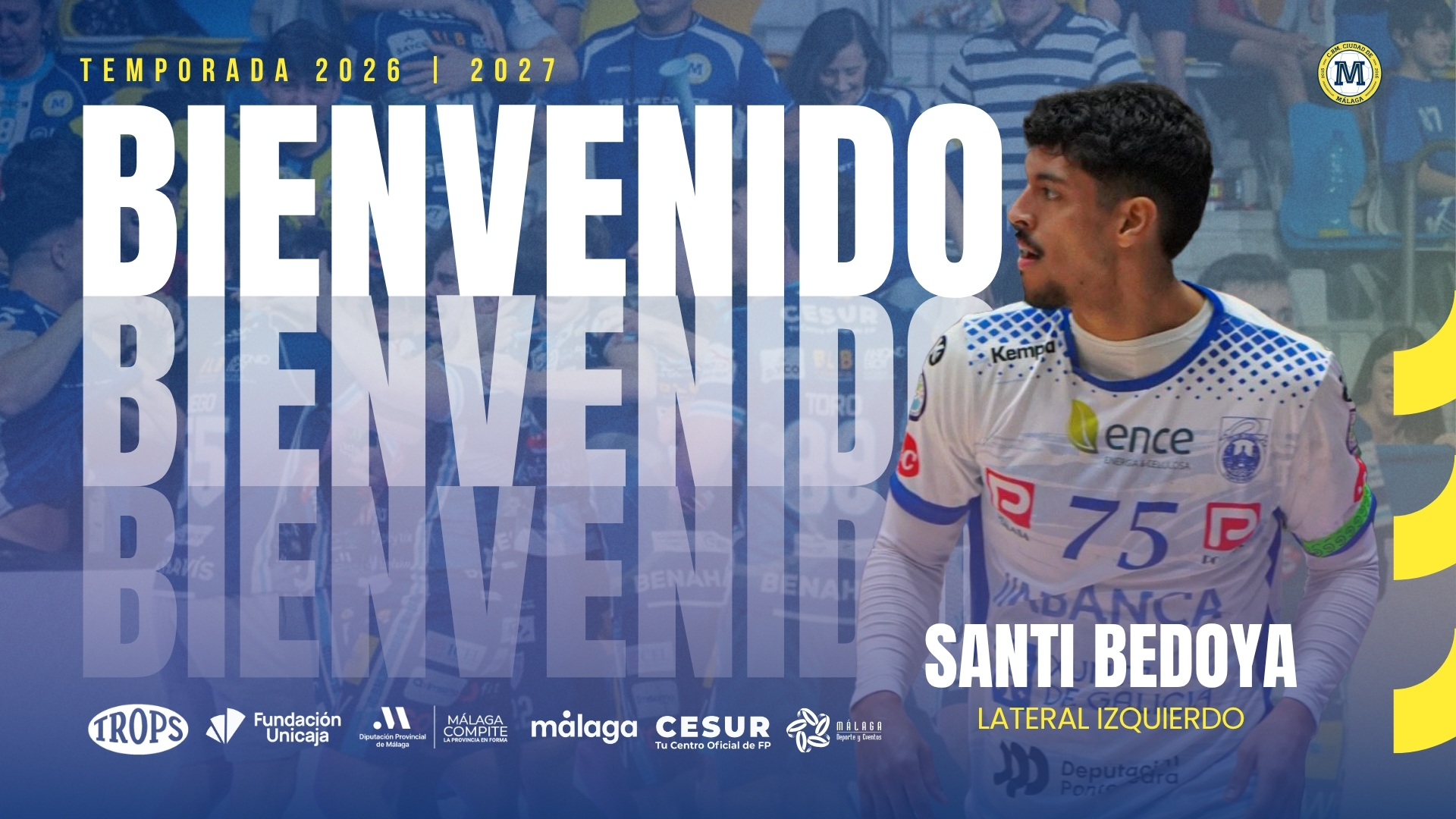 Radio Marca 25 Santi Bedoya refuerza al Trops Málaga con el objetivo de devolver al equipo a División de Honor Plata