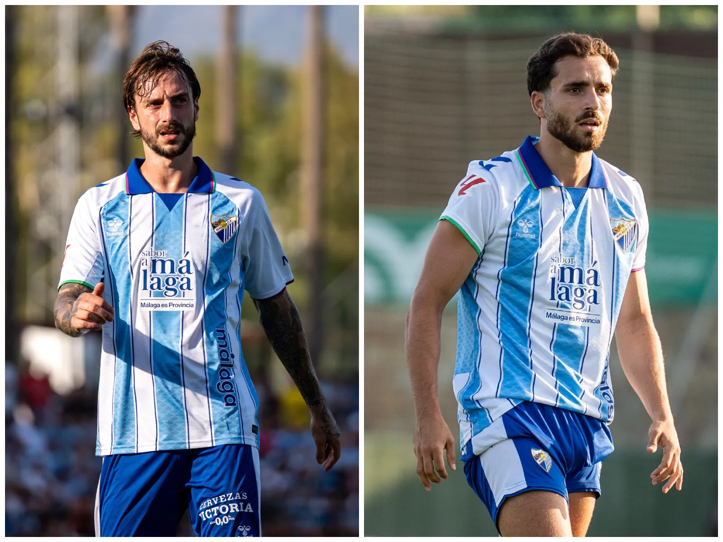 Dualidad en los debuts del Málaga CF: buen sabor de boca con Salinas y amargo para Calero