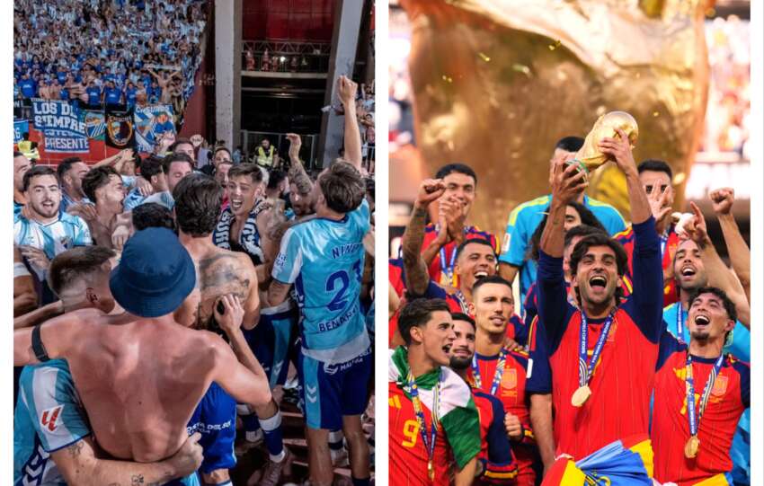 UN BINOMIO DE ÉXITO ENTRE MÁLAGA CF Y ESPAÑA