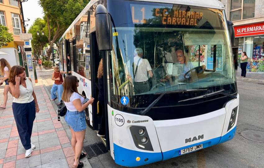 Una de las paradas que cuenta con el nuevo sistema