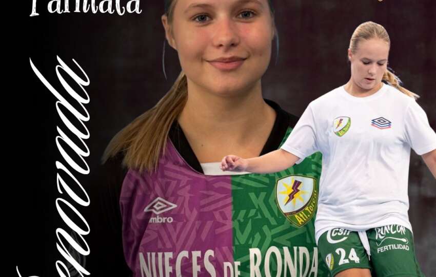 Rebecka Parhiala continuará una temporada más en el Nueces de Ronda Atlético Torcal