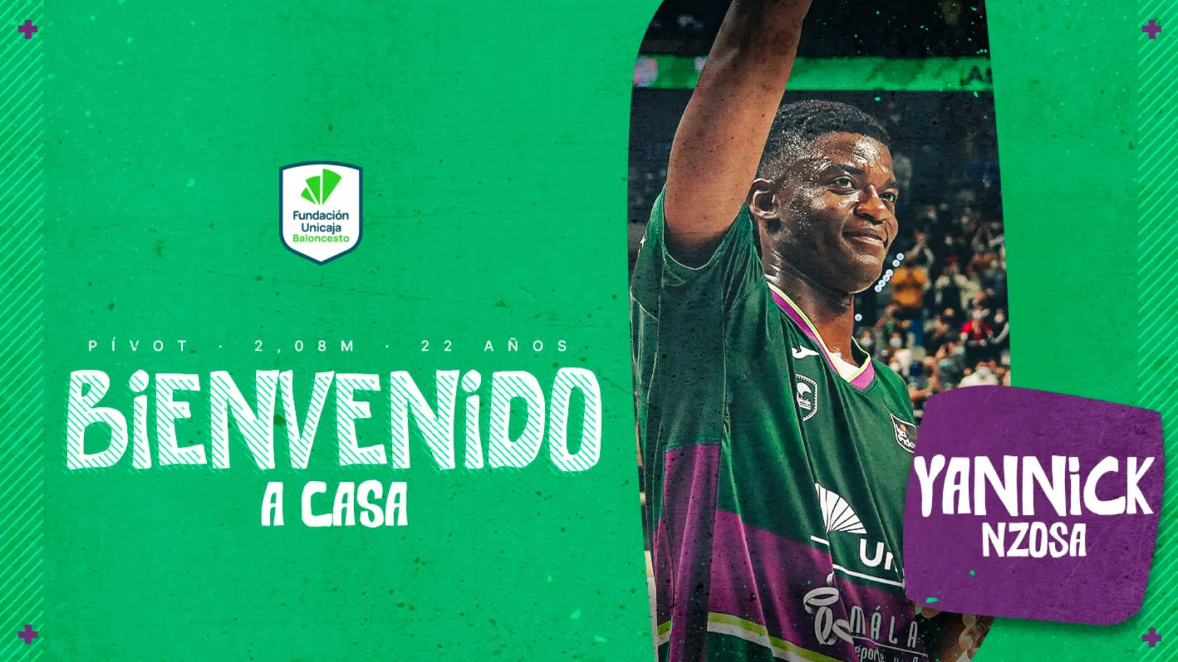 YANNICK NZOSA VUELVE AL UNICAJA